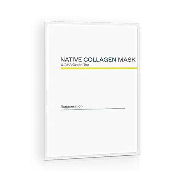 Native Collagen Mask AHA Green Tea